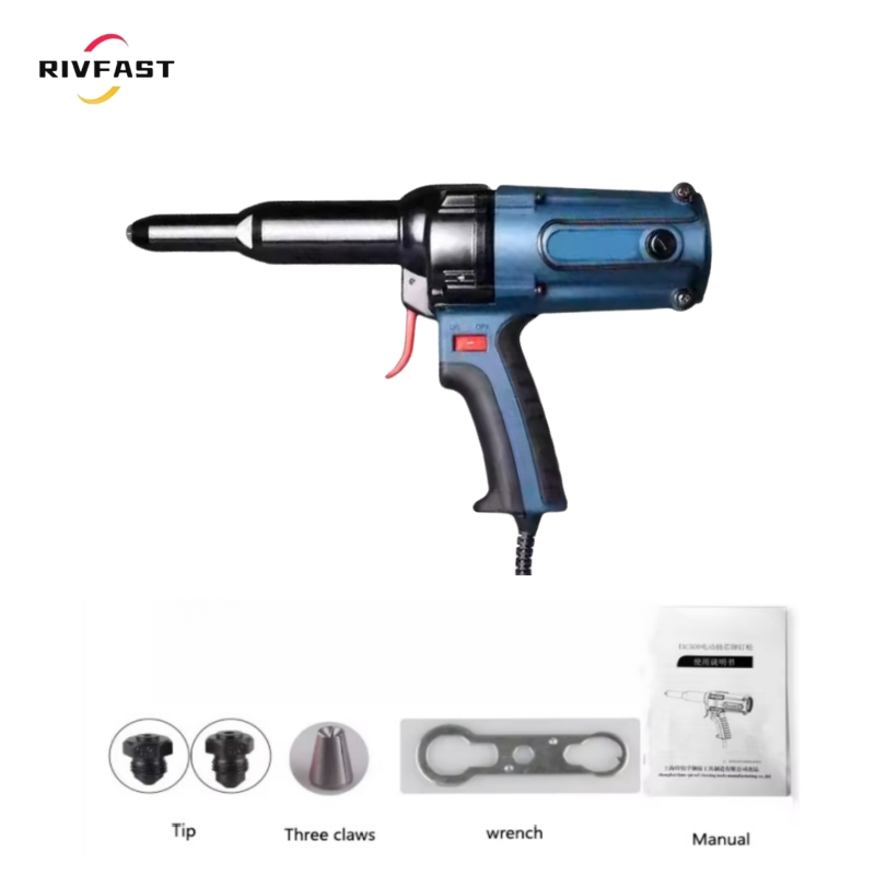 Электрическая заклепочная пистолет Rivfast TAC500
