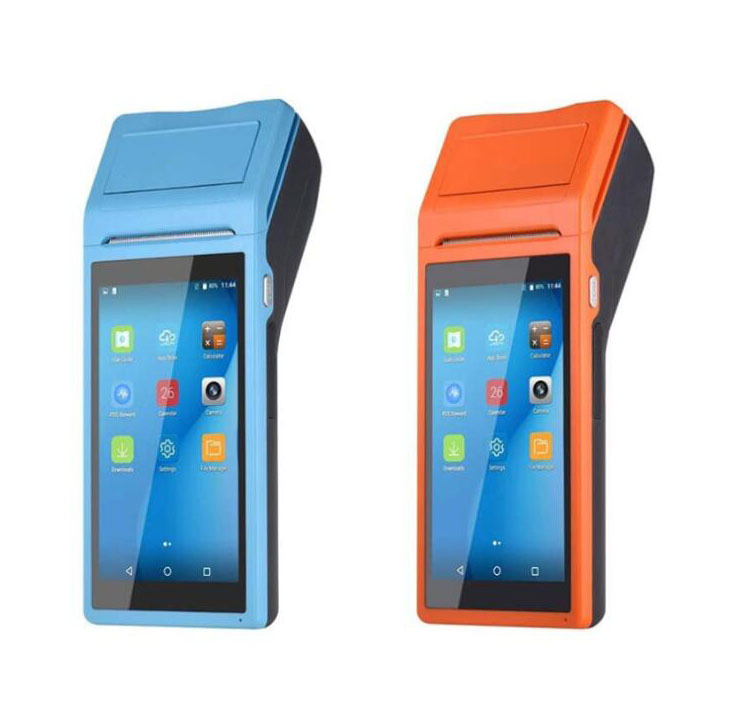 Handheld Android Smart Terminal POS 58mm Printer POS Touch Screen POS Machine