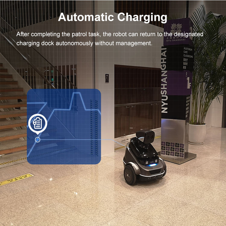 Padbot S2 Security Robot Automatic Alarm Moving Patrol Ai Robots