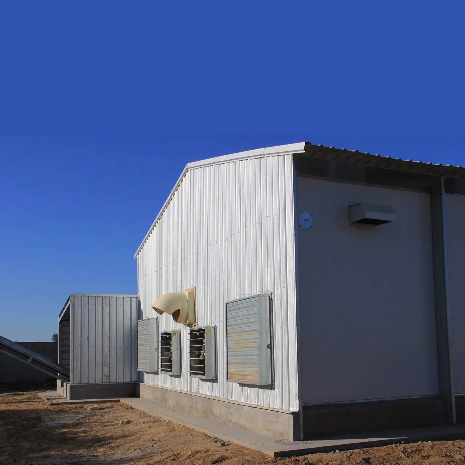 Light Steel Structure Frame Prefabricated Chicken House Coop Poultry Shed Brolier Farm House