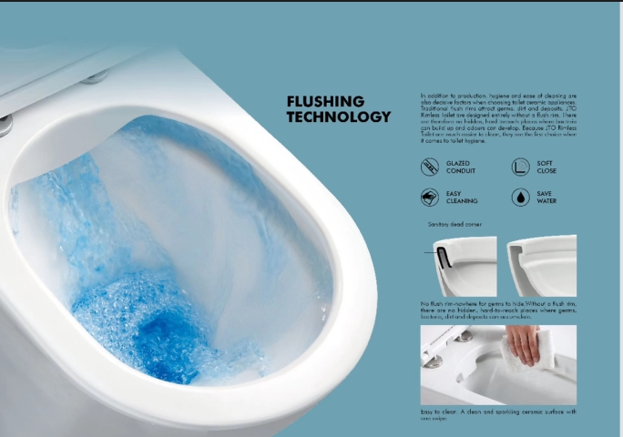 European Design Styles CE Approved Wall-Hung White Glazed and Bidets Ceramic Toilets with Coverseats