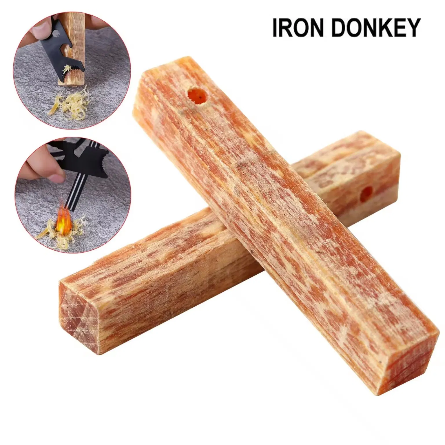 100% All Natural Fatwood Firelighter Rich Resin Survival Tinder Fire Starter Sticks for Camping Bushcraft