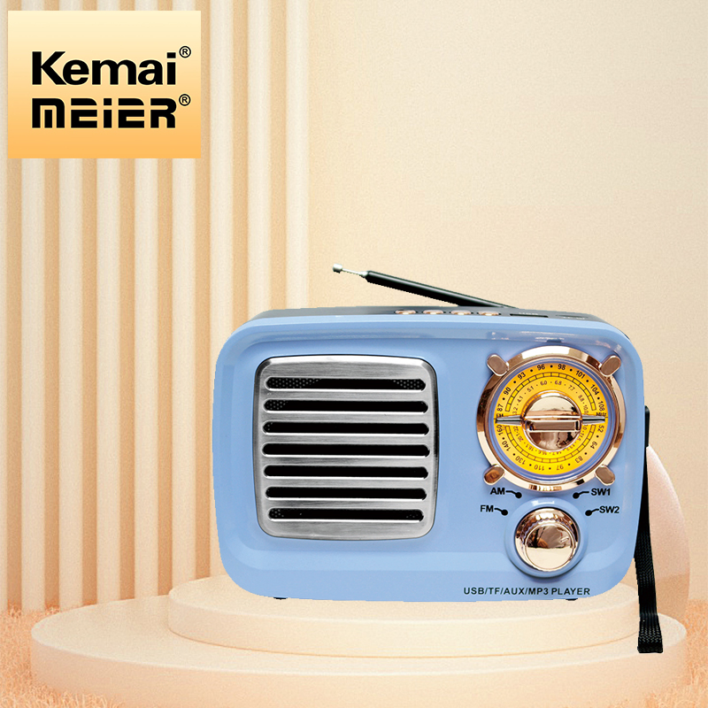Hot Selling Cheap Antique Vintage Am FM Retro Radio USB SD Play Home Portable Radio with Flashlight for Home & Outdoor