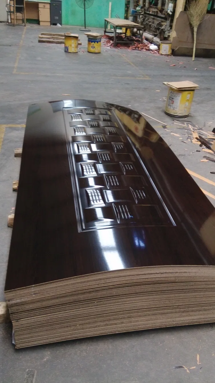 HDF Moulded Melamine Moulding Door Skin with Different Colours