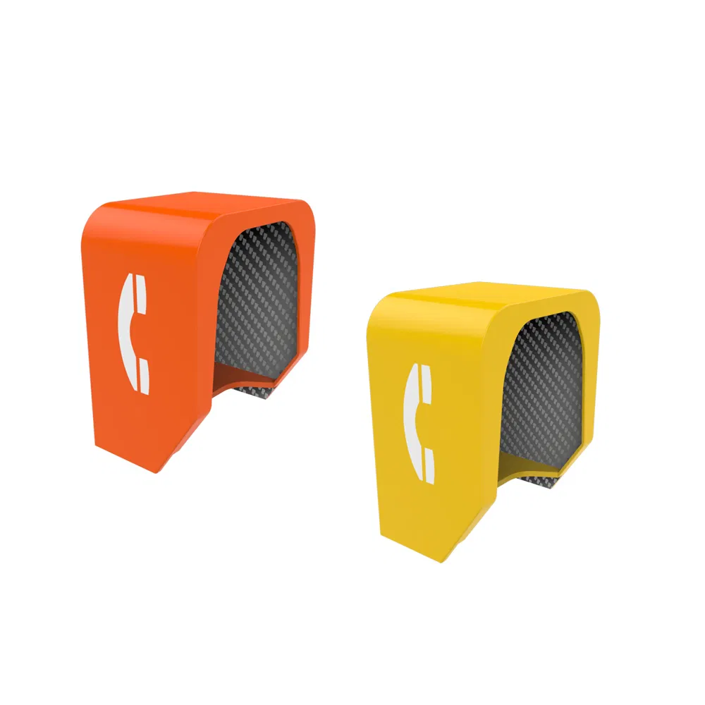 Best Seller High Quality Telephone Hood Fiberglass Acoustic Telephone Hood