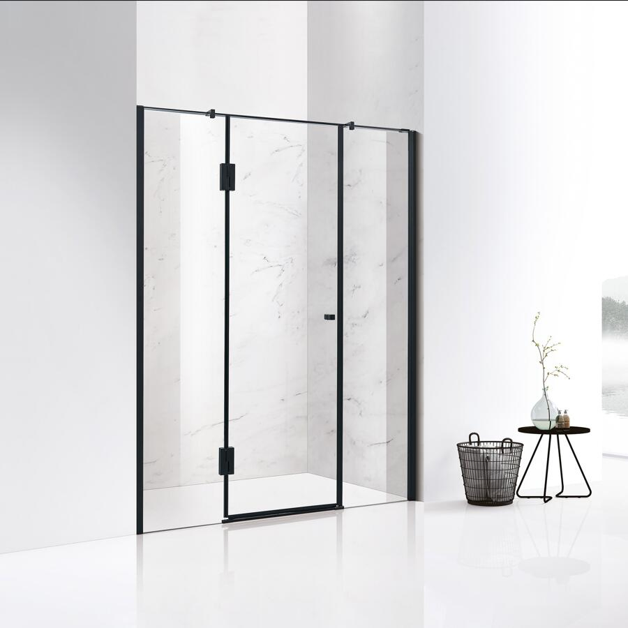 Hinge Shower Door 8mm Tempered Glass with 0-100mm Big Size Adjustment Factory Price