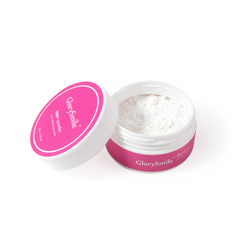 Organic White Tooth Whitening Powder Mint Pap Teeth Whitening Powder for Sensitive Teeth Effective Remover Stains