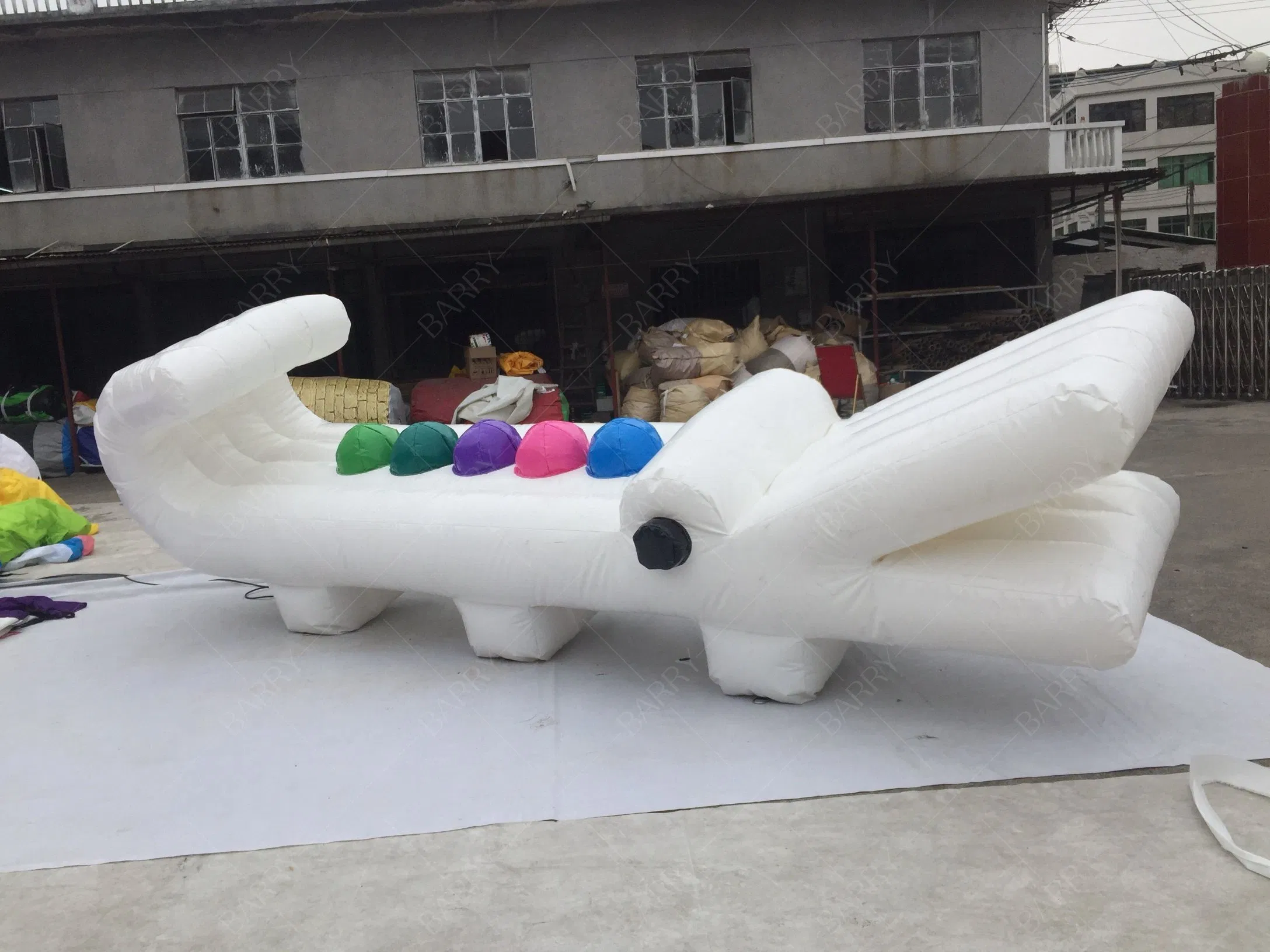 Factory Direct Special LED Inflatable Crocodile for Event Successful Case