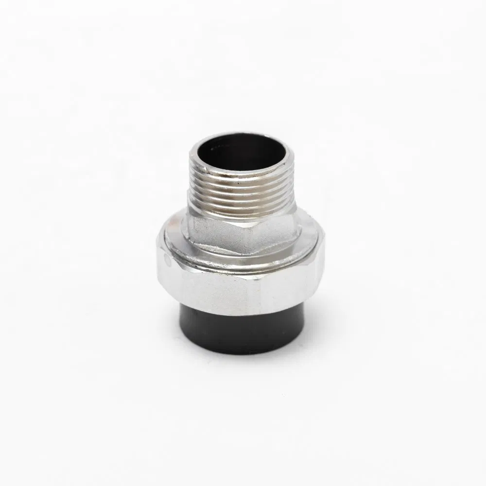 High Durable PE Outer Wire Coupling Connect Plastic Tubes Threaded Pipe Fitting