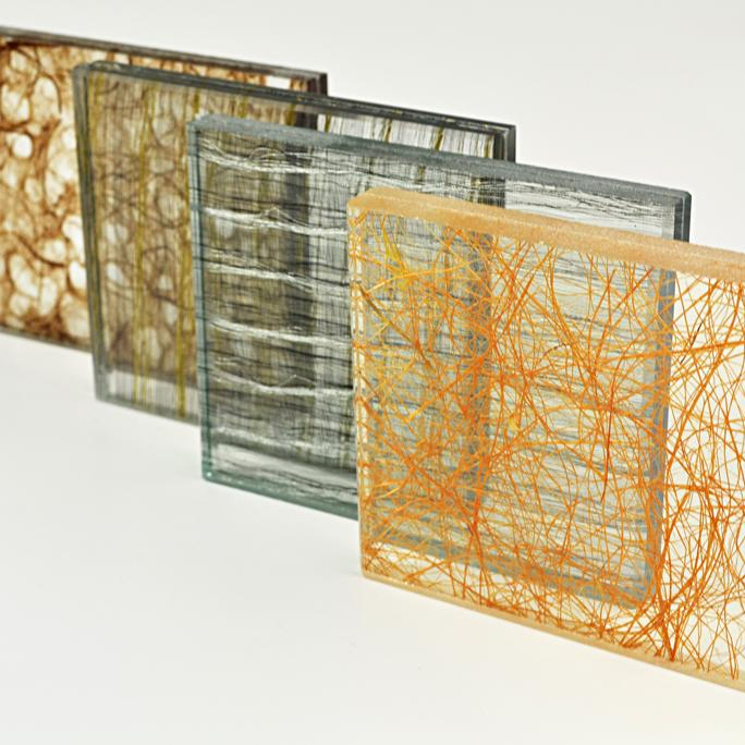 Wholesale Wire Mesh Laminated Glass Panels High Transparency Steel Wire Reinforcement for Buildings