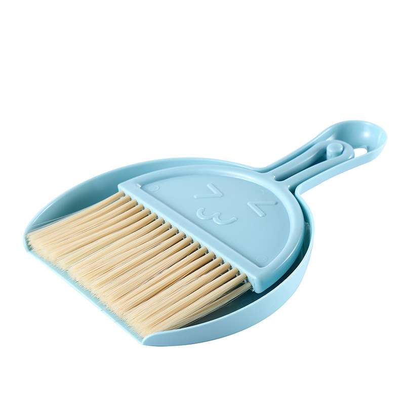 Small Broom and Dustpan Set for Home for Table, Countertop, Sofa, Key Board