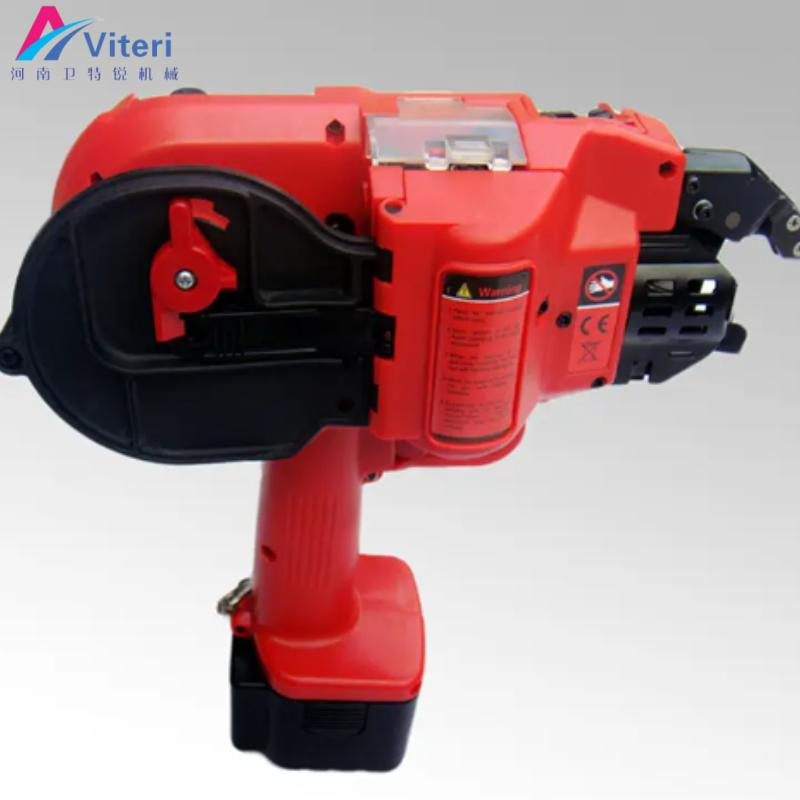 Lightweight Automatic Cordless Steel Strapping Tool Handheld Portable Steel Strapping Machine