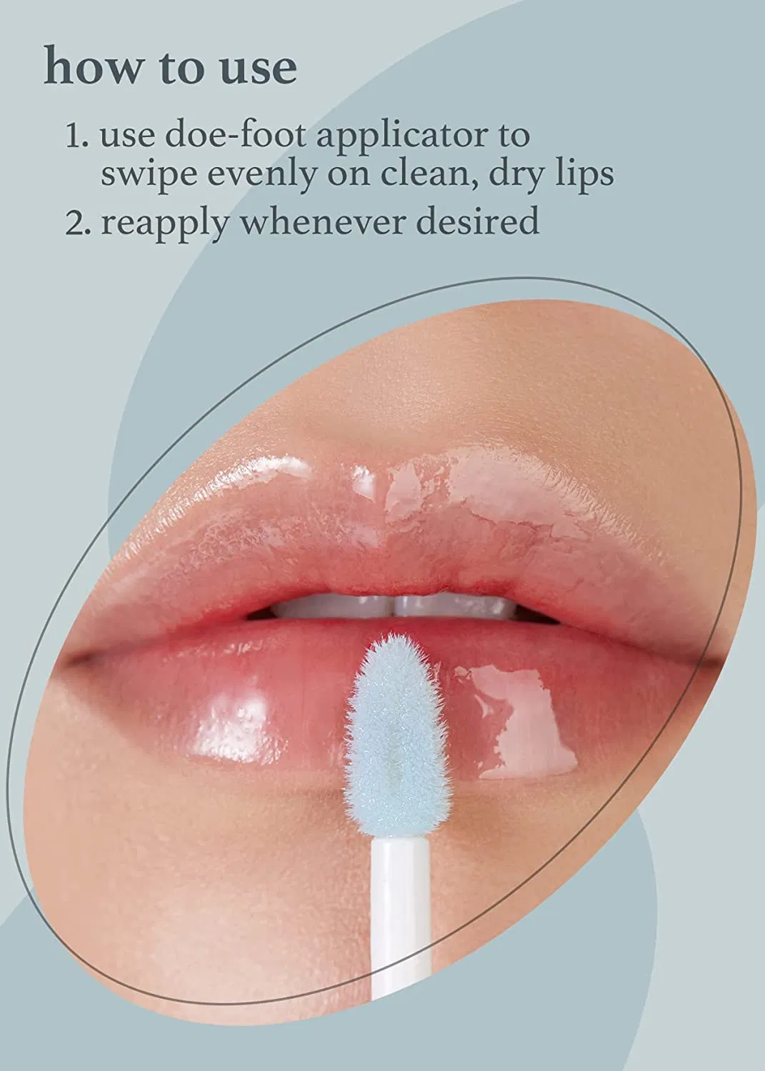 OEM Plumping Lip Gloss Long Lasting Moisturizing Transparent Lip Oil