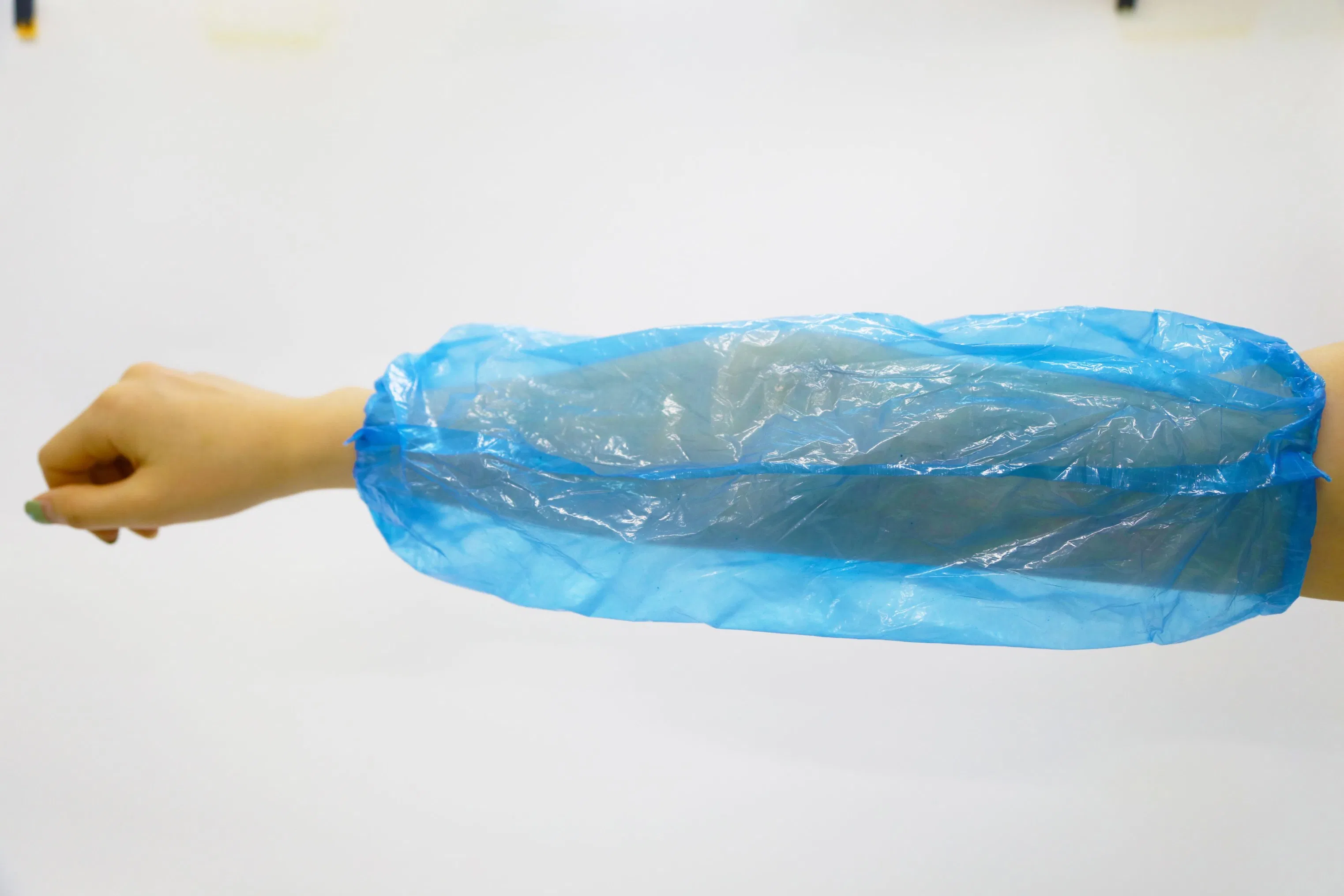 Disposable Oversleeves Metal Detectable Covers Plastic Sleeves PE Arm Sleevecover