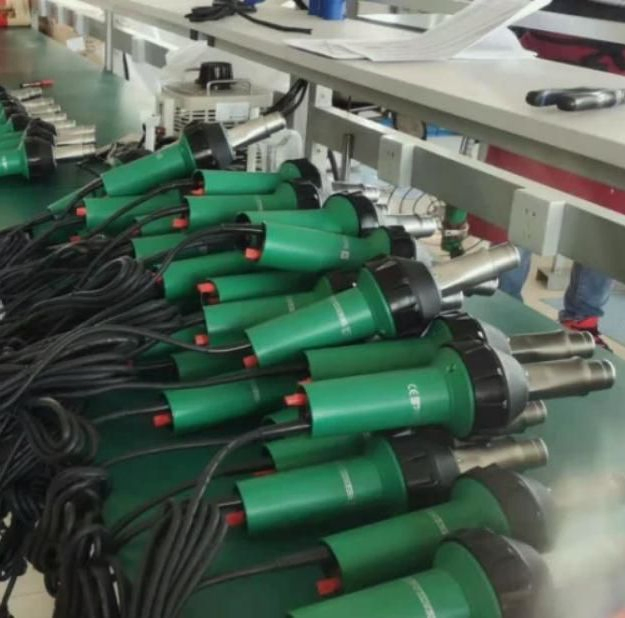 110V Hot Air Gun Welding Torch 1600W Heat Gun Plastic Welder Roofing Welder Kits