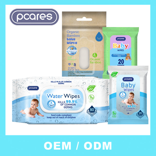 Hypoallergenic Aqua Baby Wipes for Pure Water & Non-Toxic Formula