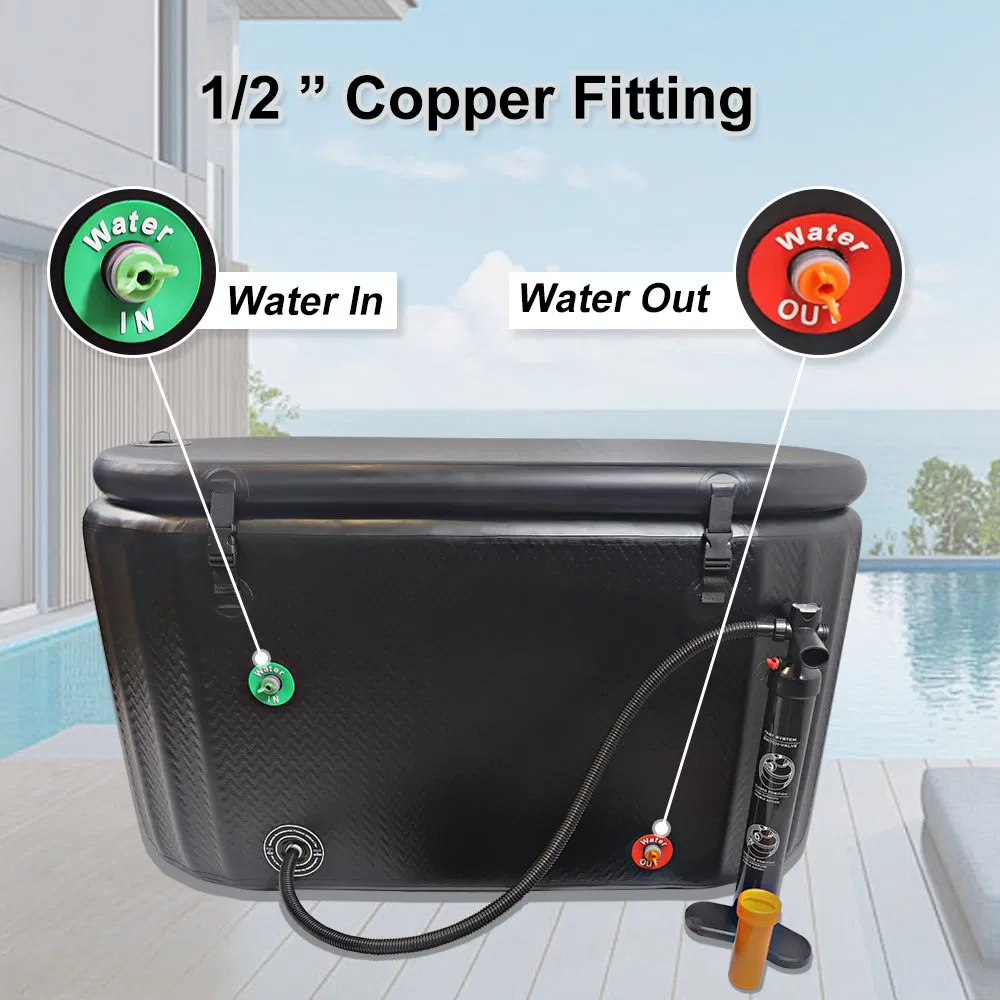 Надувная переносная ванна для ледяной терапии