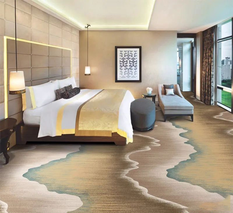 Luxury Axminster Ccarpet 5-Star Hotel Guest Room Carpet Corridor Woven Carpet Car Kitchen Bedroom Adult Dining Room Abstract