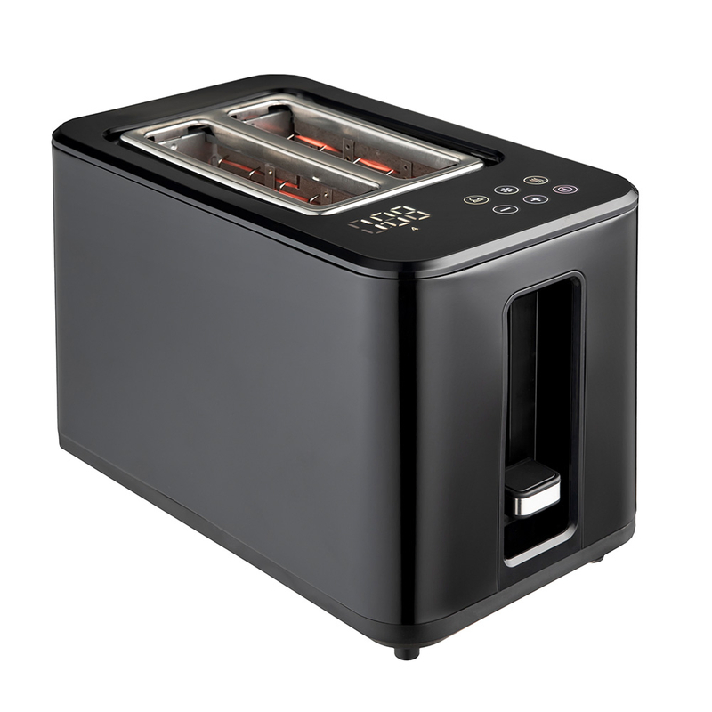 Customer Logo OEM Home Use Automatic Electric Smart Bread Bun Mini Toaster Machine Toasters with LED Display