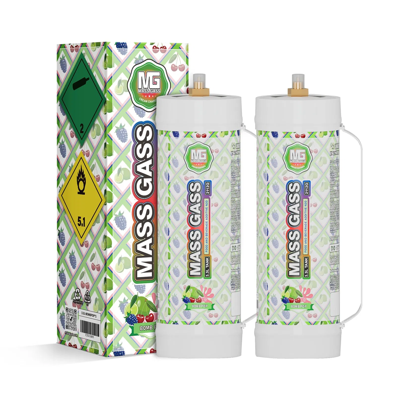 Картриджи с закисью азота Hotwhip для взбитых сливок