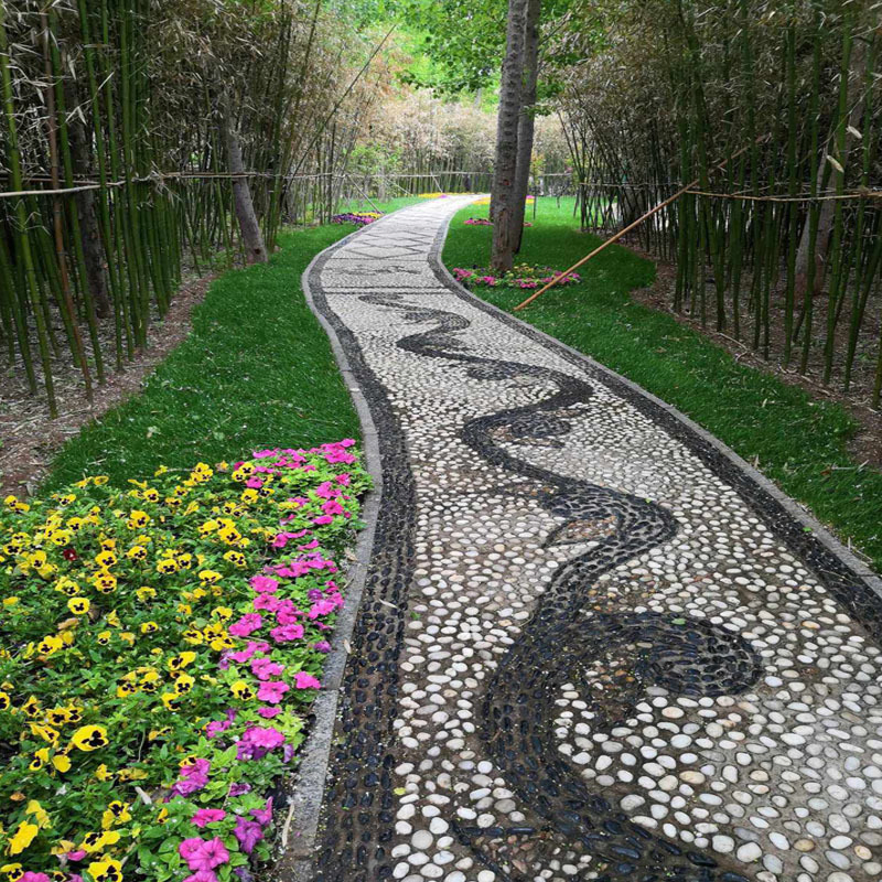 High Quality Agate Pebble Stone Natural Carving Pebble Garden Decoration Colorful Cobbles Pebbles