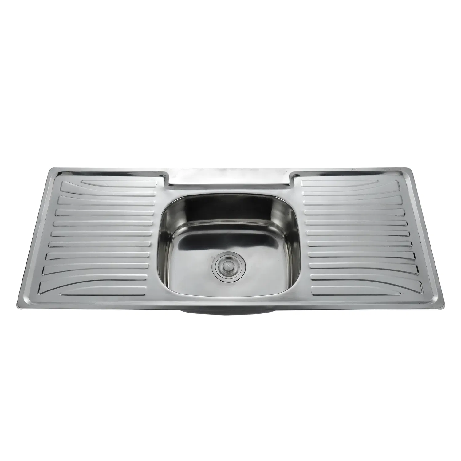 Stainless Steel Sinks Kitchen Deep Washing Basin, Water Double Bowl with Cutting Board K-12050