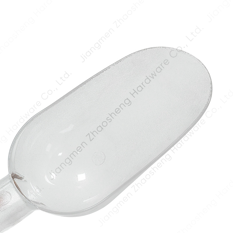 Commercial 6oz Utility Scooper Round-Bottom Plastic Ice Scoop for Sugar Candy Flour Pet Food