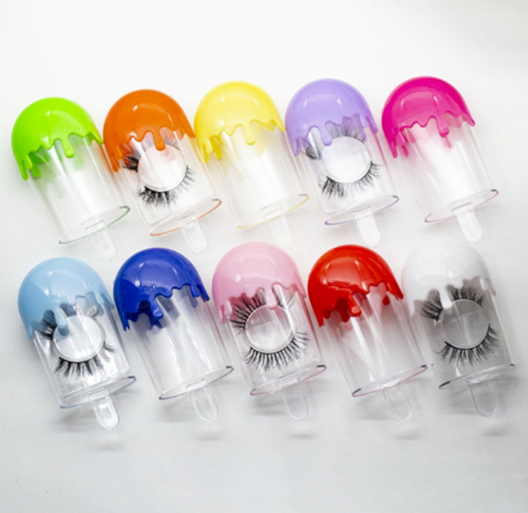 New Eyelash Style Wholesale Mink Eyelash Mink Effect 3D Natural Lashes False Eyelashes