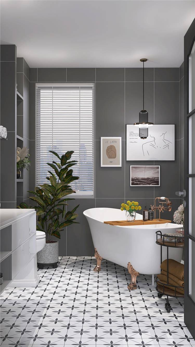 New Decoration Pattern 400X400mm Porcelain Floor Wall Tile for Livingroom Bathroom Kitchen