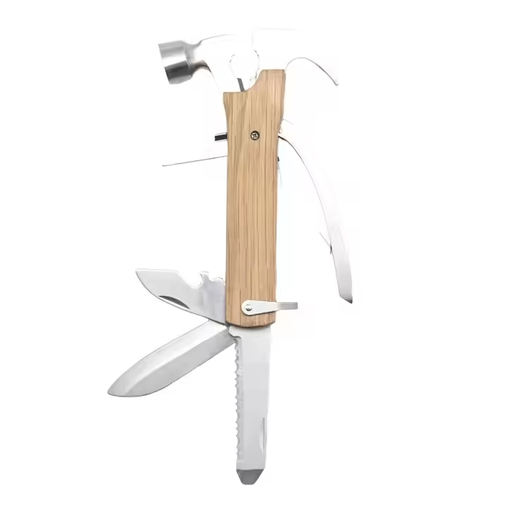 Pliers Multi-Functional Claw Hammer Pliers with Wooden Handle