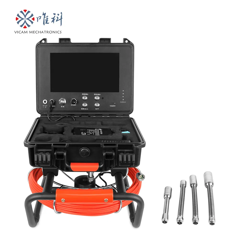 Видеокамера для инспекции труб 23мм, 9 дюймов, HD