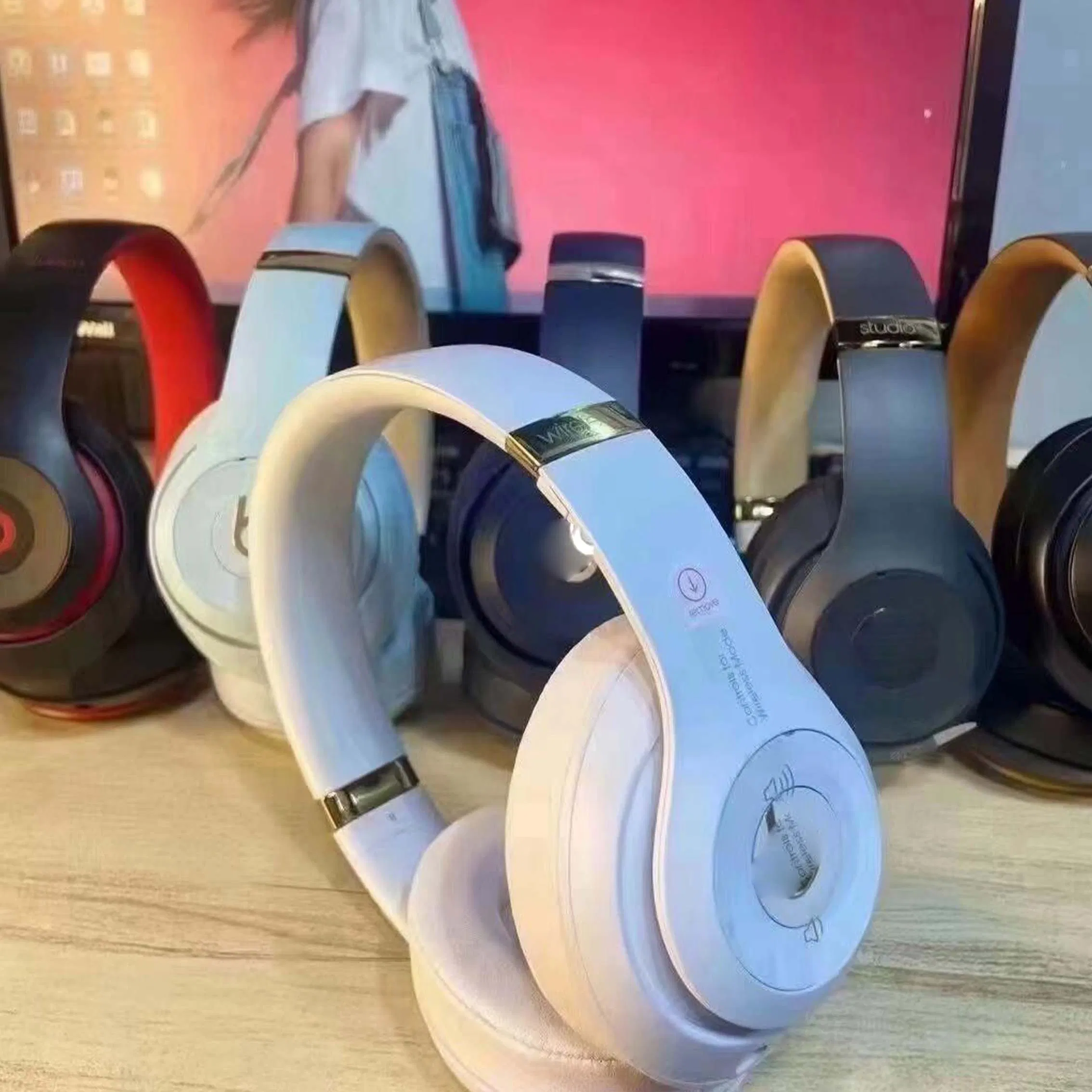 Studio 3: Enhanced Wireless Bluetooth Headphones with Sweat-Resistant Design for Intense Workouts