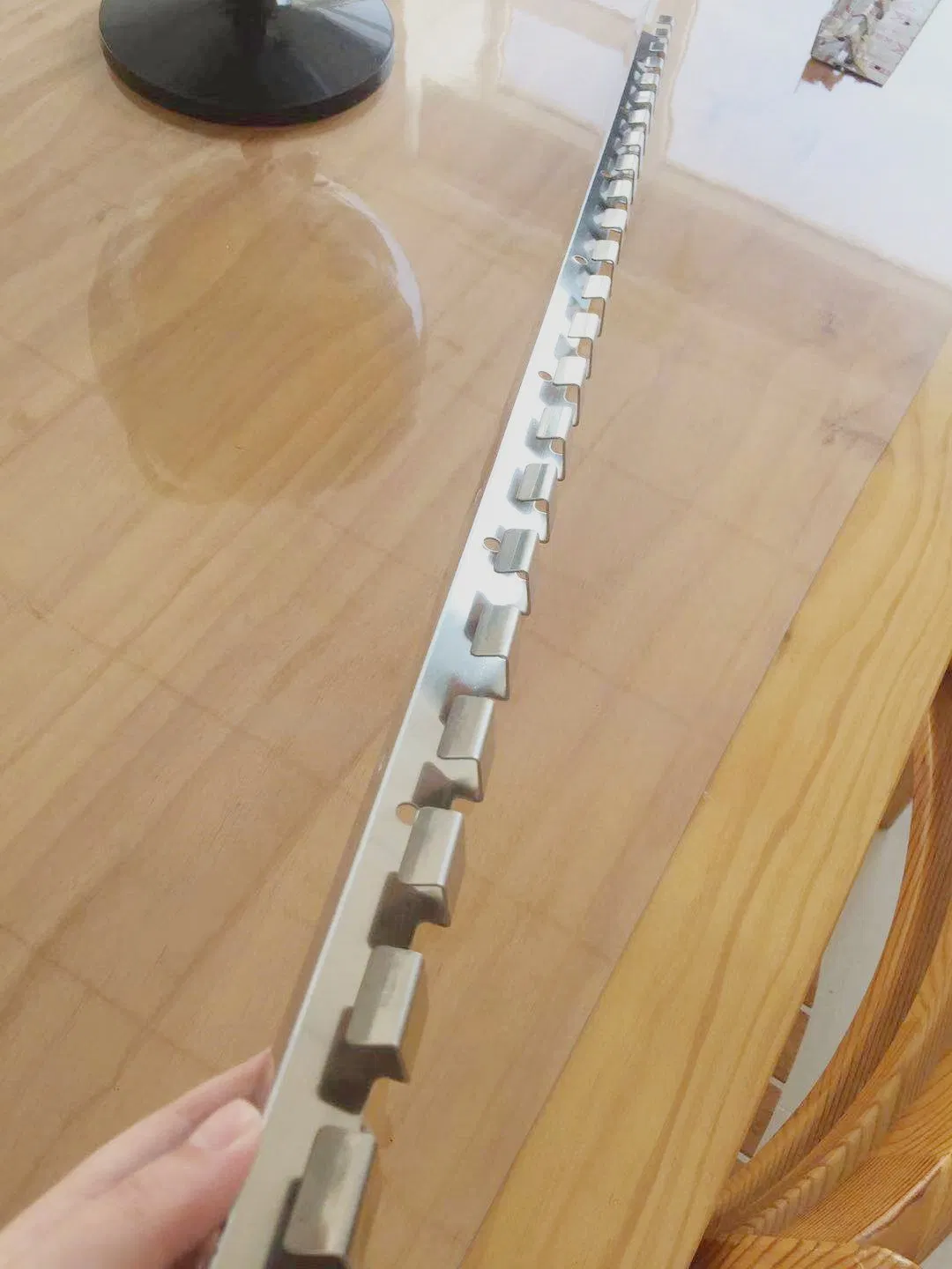 PVC Curtain Strip Stainless Hook Accessory System