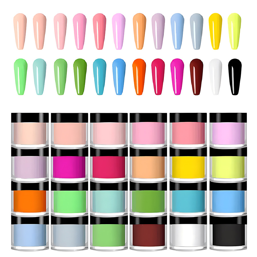 Chrome Titanium Acrylic Nail Art Powder Solid Mirror Effect Color Shifting Magic Mirror Non-Toxic Quick Dry