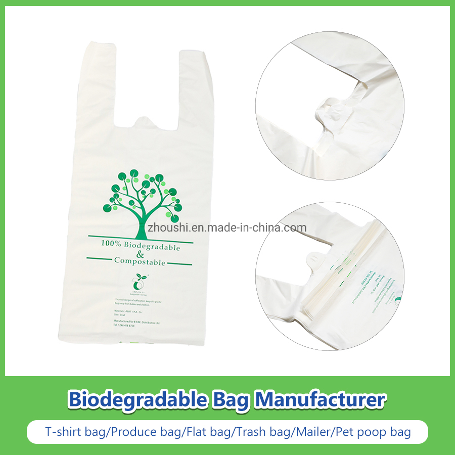 Биоразлагаемые пакеты из кукурузного крахмала и PBAT