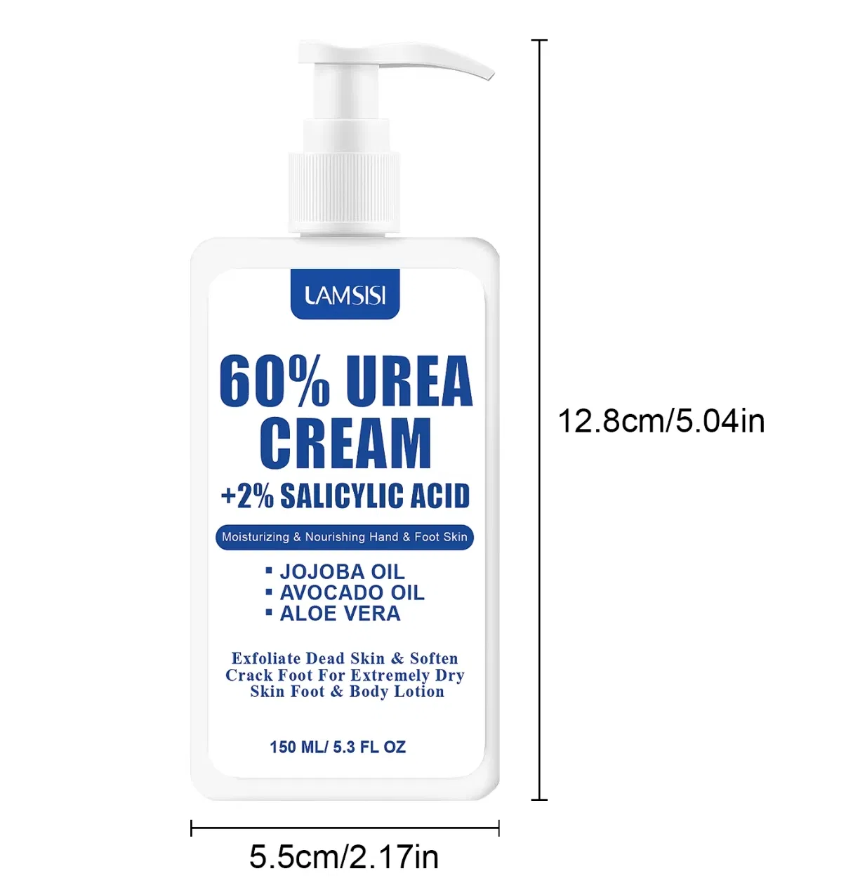 Online Wholesale in Stock Organic Foot Cream Urea 60% Cracked Heels Exfoliating Anti Crack Peeling Dead Skin Removal Foot Care