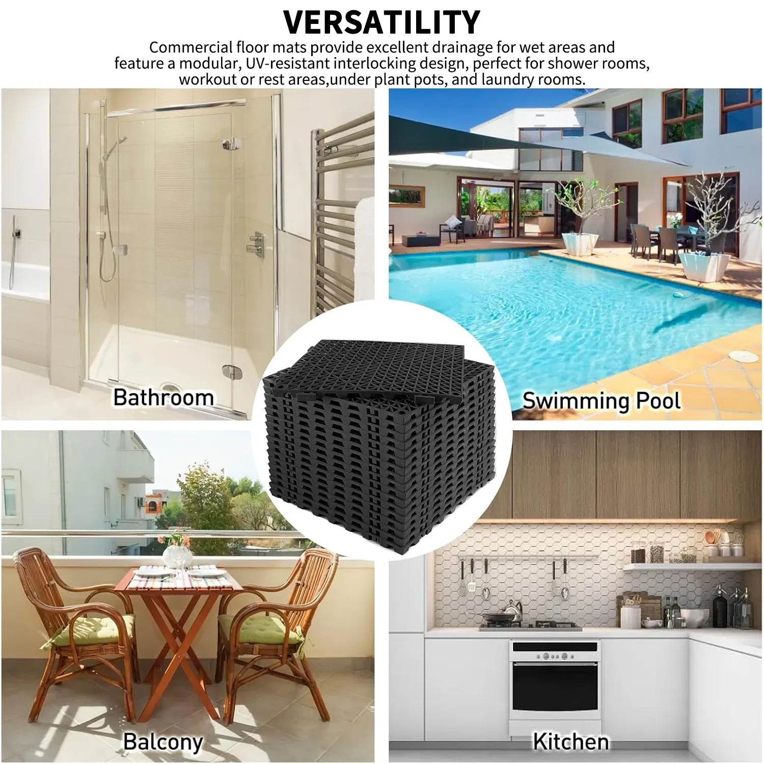 Гибкое ПВХ покрытие для ванной, съемное, влагостойкое