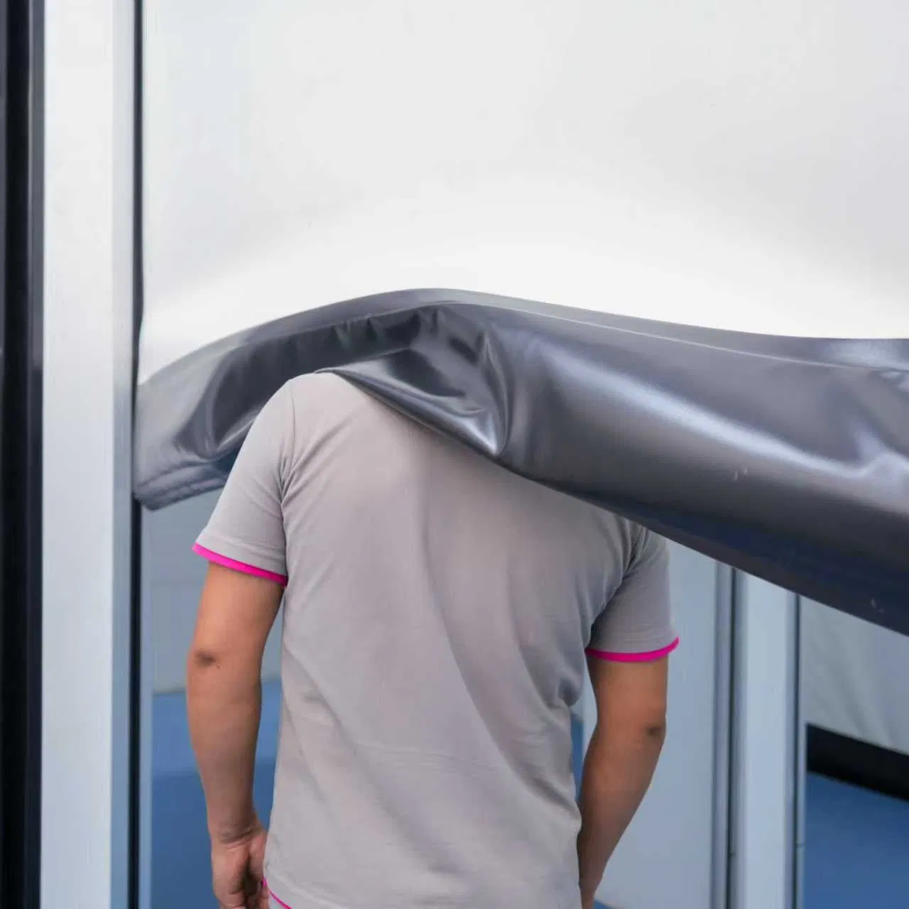 Automatic Industrial PVC High Speed Fast Acting Rapid Rolling Shutter Door