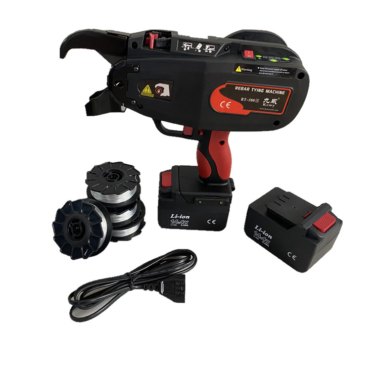 Portable Automatic Rebar Tying Machine for Fast Binding