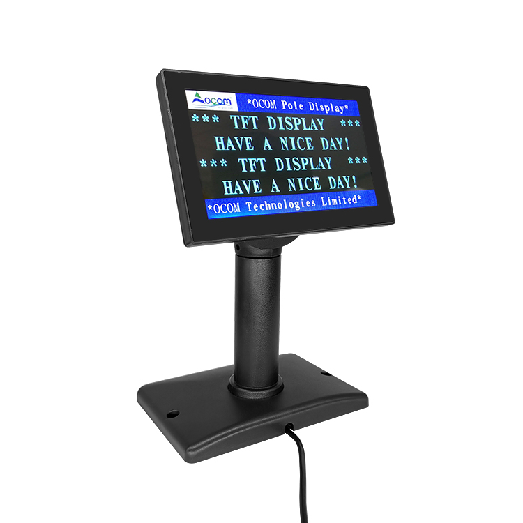 Supermarket Small USB POS LCD Customer Display