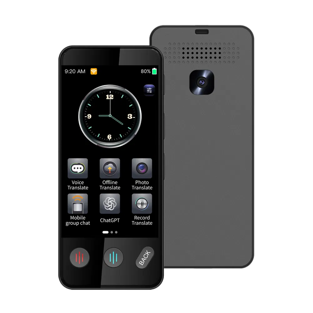 2025 High Accuracy Portable Voice F13 Translator Machine 139 Online Languages 19 Offline Dictionary Intelligent Translation Device