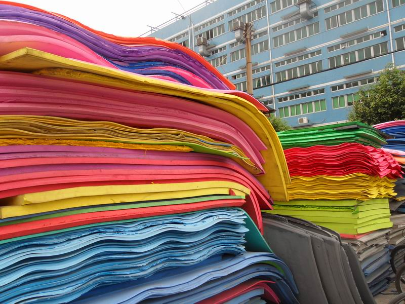 Closed Cell Colorful EVA Sheet with Customized Size and Thickness