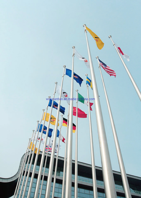 Aluminum /Stainless Steel / Anodized Tapered Outdoor Conic Flagpole/F Flag Pole/Mast