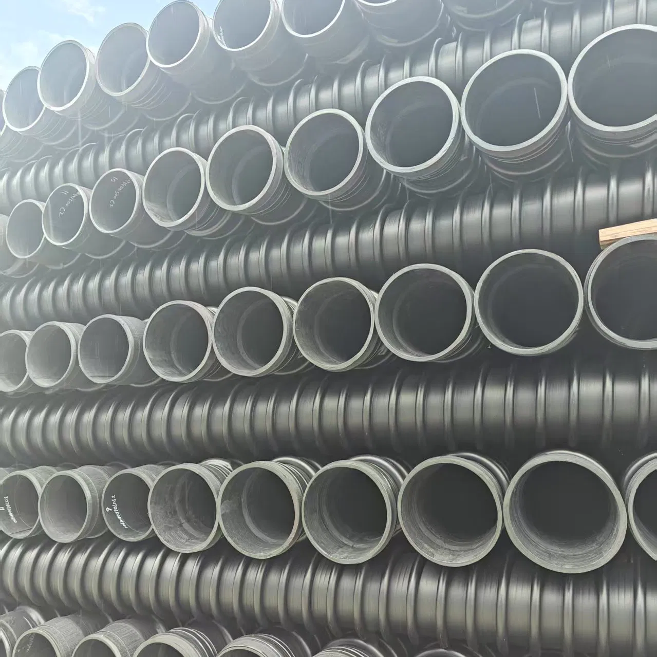 Sn4 Sn6 Sn8 Sn12.5type B Reinforced Wound Pipe