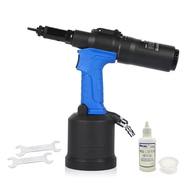 Rl-6312 New Durable Air Riveting Tool Powerful Pull Force Pneumatic Rivet Nut Gun for All Materials M3-M12