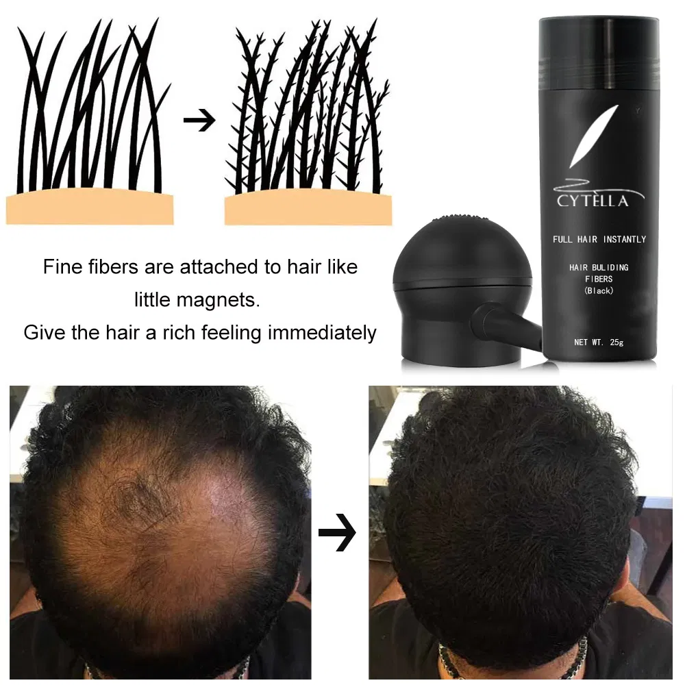 Conceals Hair Loss Hair Building Fibers