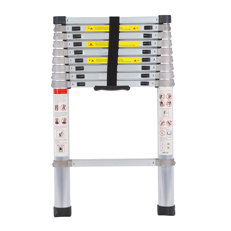 12.5 FT Aluminium Telescopic Ladder Folding Step Extension Ladder En131