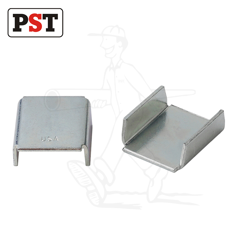 Electro-Galvanized Strut Channel End Cap Steel Cover Fittings for Channel