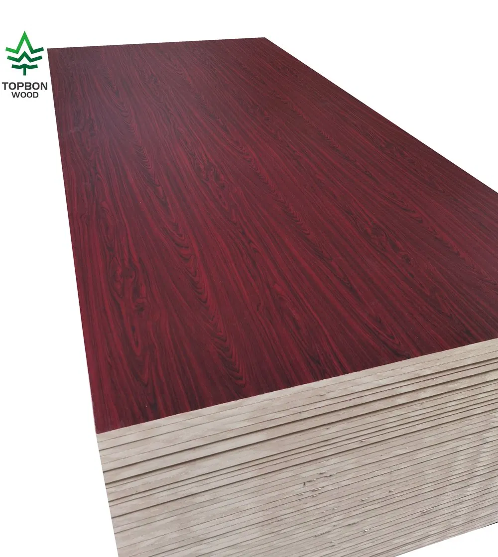 Various Colors Melamine Faced MDF Board for Furniture Usage