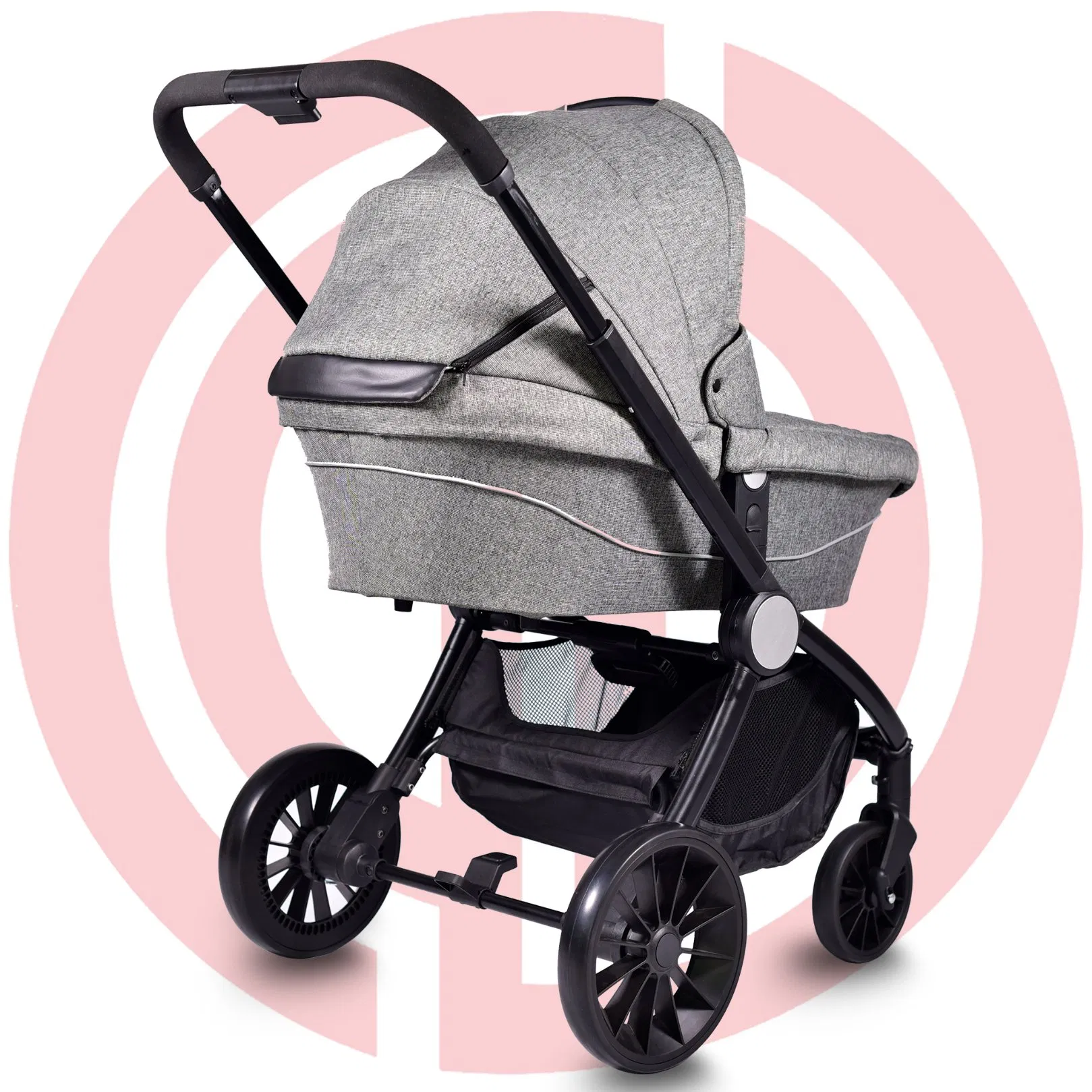 Lightweight Portable Stroller Folding Baby Walker Infant Trolley Pram